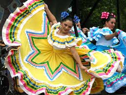 Parade celebrations in Mexico
