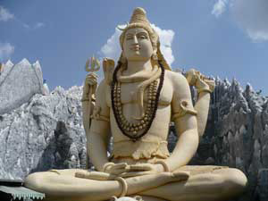 Large statue of Lord Shiva - Maha Shivaratri Large statue of Lord Shiva