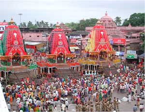 Thousands of people attending festival - Rath Yatra Thousands of people attending festival
