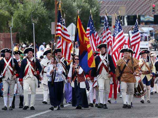 Veterans' Day parade in the City of Malden.